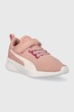 Puma sneakersy dziecięce Flyer Runner V PS 192929.G różowy SS24