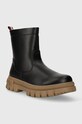Παιδικές μπότες Tommy Hilfiger T3A5.33056 μαύρο AW23