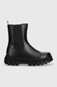 Tommy Hilfiger buty zimowe dziecięce na zamek czarny T3A5.33058.30.34