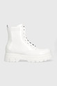 Dječje čizme Tommy Hilfiger na vezanje bijela T4A5.33039