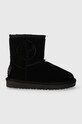 Pepe Jeans cizme de zapada din piele intoarsa izolat negru PGS50191