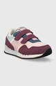 Pepe Jeans sneakersy dziecięce PGS30592 fioletowy AW23