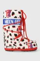 bijela Dječje cipele za snijeg Moon Boot 14028600 MB ICON RETROBIKER Za djevojčice
