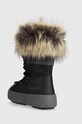 Dziewczynka Moon Boot śniegowce dziecięce 34300100 MB JTRACK MONACO LOW WP 34300100 czarny