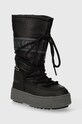 Moon Boot śniegowce dziecięce 34300200 MB JTRACK HIGH NYLON WP 34300200 czarny AW23