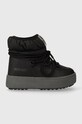 Moon Boot śniegowce dziecięce 34300300 MB JTRACK LOW NYLON WP syntetyczny czarny 34300300