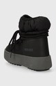 Dziewczynka Moon Boot śniegowce dziecięce 34300300 MB JTRACK LOW NYLON WP 34300300 czarny