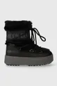 crna Dječje cipele za snijeg Moon Boot 34300900 MB JTRACK FAUX FUR WP Za djevojčice