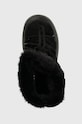 Moon Boot śniegowce dziecięce 34300900 MB JTRACK FAUX FUR WP czarny 34300900