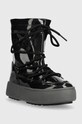Moon Boot stivali da neve bambini 34301000 MB JTRACK TUBE GLITTER 34301000 nero AW23