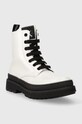 Calvin Klein Jeans bocanci copii V4A5.80703.28.34 alb AW23