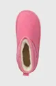 ροζ Παιδικές χειμερινές μπότες United Colors of Benetton