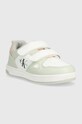 Otroške superge Calvin Klein Jeans V1A9.80652.20.26 zelena AW23