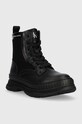 Calvin Klein Jeans gyerek bakancs V3A5.80709.28.34 fekete AW23
