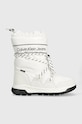 Calvin Klein Jeans śniegowce dziecięce imitacja skóry licowej biały V3A6.80713.35.39