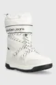 Παιδικές μπότες χιονιού Calvin Klein Jeans λευκό