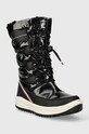 Παιδικές μπότες χιονιού Tommy Hilfiger T3A6.33069.35.40 μαύρο AW23