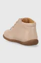 Δερμάτινα παιδικά κλειστά παπούτσια Pom D'api STAND-UP FLY Πάνω μέρος: Δέρμα σαμουά Εσωτερικό: Φυσικό δέρμα Σόλα: Συνθετικό ύφασμα