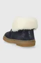 Детские замшевые зимние ботинки Pom D'api TRIX FUR G Голенище: Замша Внутренняя часть: Текстильный материал Подошва: Синтетический материал