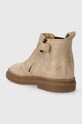 Дівчинка Дитячі замшеві черевики Pom D'api TRIX JOD BRODI P1DDDF0403.24.27 бежевий