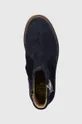 σκούρο μπλε Παιδικές μπότες σουέτ Pom D'api SISTER FEATHER