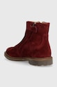 Κοριτσίστικα Παιδικές μπότες σουέτ Pom D'api SISTER LOVE P1ECDZ0401.28.30 μπορντό
