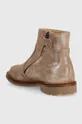 Детские замшевые ботинки Pom D'api SISTER BOOTS Голенище: Замша Внутренняя часть: Натуральная кожа Подошва: Синтетический материал