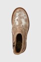 Παιδικές μπότες σουέτ Pom D'api SISTER BOOTS μπεζ P1EFDF0405.28.30