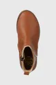коричневий Дитячі шкіряні черевики Pom D'api CITY APPLE