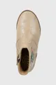 béžová Detské semišové topánky Pom D'api CITY COLIBRI