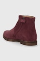 Дівчинка Дитячі замшеві черевики Pom D'api CITY COLIBRI P1IBED0401.31.34 бордо