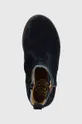 темно-синій Дитячі замшеві черевики Pom D'api CITY FLORA