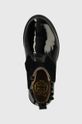 Pom D'api ghete din piele pentru copii CITY FRIZZ negru P1IDEX0402.28.30
