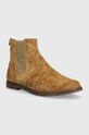 Дитячі шкіряні черевики Pom D'api P1IEES0403.35.38 бежевий AW23