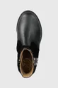 čierna Detské semišové topánky Pom D'api CITY LOCK