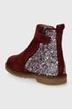 Fete Pom D'api cizme din piele intoarsa pentru copii TRIP BACK P1JBDZ0402.24.27 burgundia