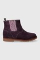 Pom D'api cizme chelsea din piele intoarsa TRIP JODZIP neizolat violet P1JFDO0404.24.27