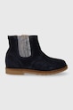 Pom D'api cizme chelsea din piele intoarsa TRIP JODZIP neizolat bleumarin P1JFDZ0405.24.27