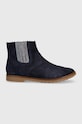Pom D'api cizme chelsea din piele intoarsa TRIP JODZIP neizolat bleumarin P1JFDZ0405.35.38