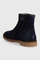 Fete Pom D'api cizme chelsea din piele intoarsa TRIP JODZIP P1JFDZ0405.35.38 bleumarin