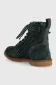 Fete Pom D'api cizme din piele intoarsa pentru copii TRIP HI LACE P1JIDZ0402.28.30 verde