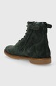 Fete Pom D'api cizme din piele intoarsa pentru copii TRIP HI LACE P1JIDZ0402.35.38 verde