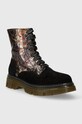 Pom D'api botki skórzane dziecięce CLAP RANGER P1NBEB0403.35.38 czarny AW23