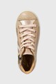 Дитячі шкіряні кеди Pom D'api SWAG ZIP LACE рожевий P1QBFC0402.28.30