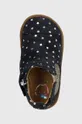tmavomodrá Detské semišové topánky chelsea Shoo Pom