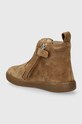 Fete Shoo Pom cizme chelsea din piele intoarsa P4KCDW0406.25.27 maro