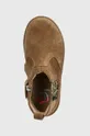 коричневий Дитячі замшеві черевики Shoo Pom