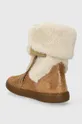 Detské zimné semišové topánky Shoo Pom Zvršok: Semišová koža Vnútro: Textil, Prírodná koža Podrážka: Syntetická látka