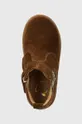 коричневый Детские замшевые ботинки Shoo Pom