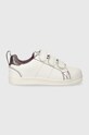 Dětské sneakers boty zippy imitace kůže bílá 3104780202